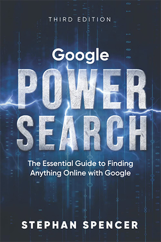 Google Power Search by Stephan Spencer